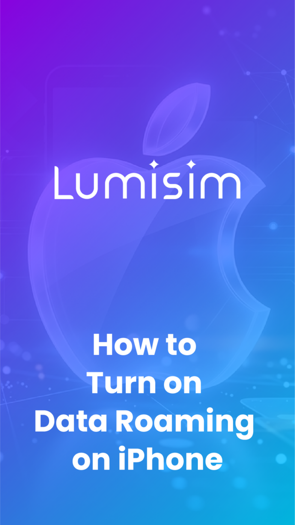 Tutorial video on how to turn data roaming on iPhone